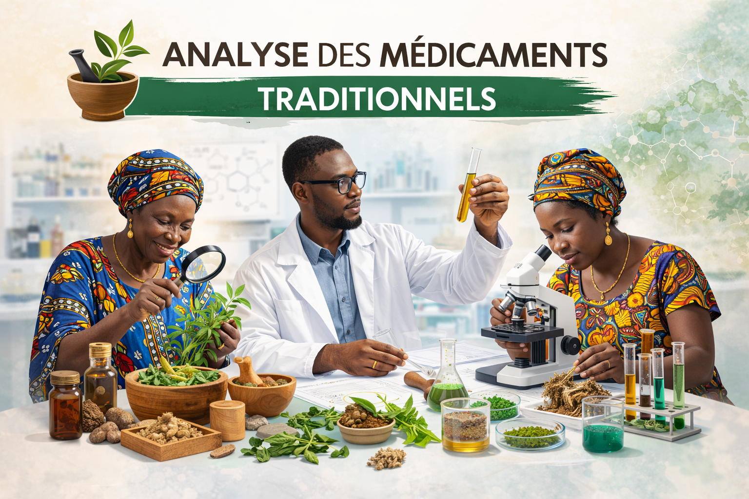 Analyse des médicaments traditionnels