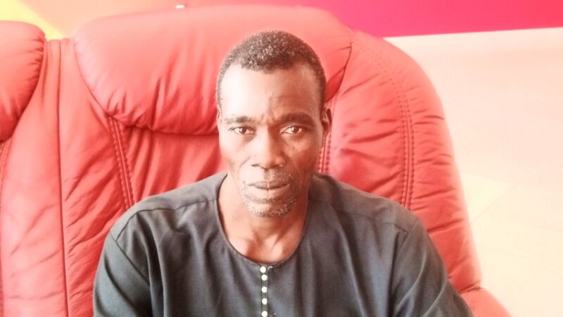 M. Alassane YAYE, Président départemental de l’Alibori pour la FANAMETRAB